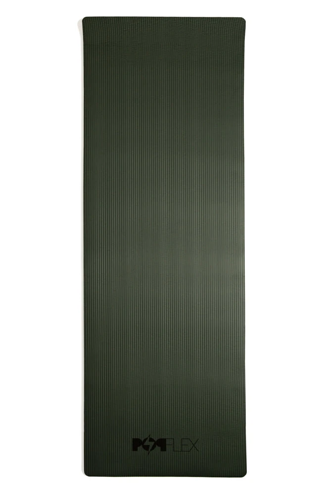 CloudCushion Vegan Suede Yoga Mat - Black 0.5” Thick - Image 5