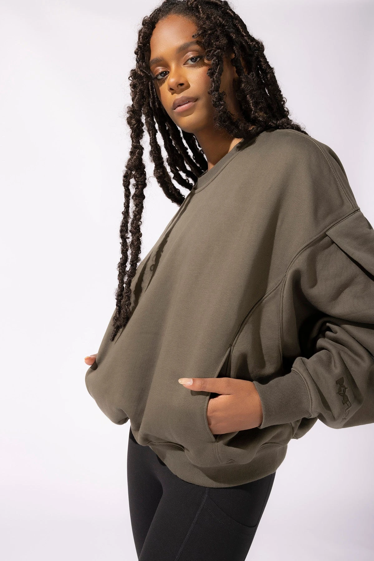 Brunch Sweater - Burnt Olive - Image 4