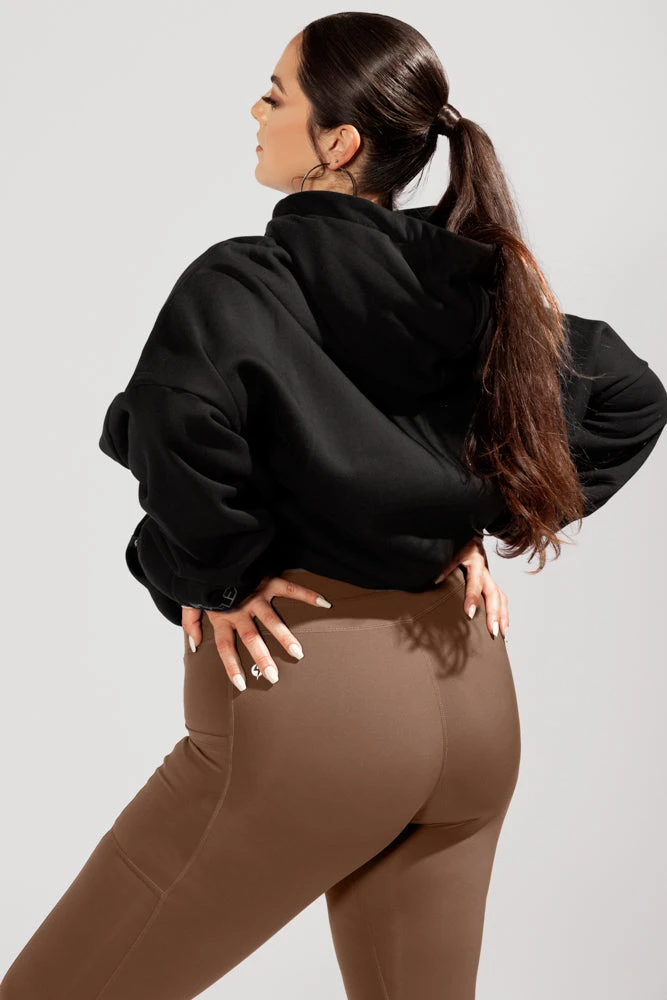 Pullover Cloud Hoodie - Black - Image 2