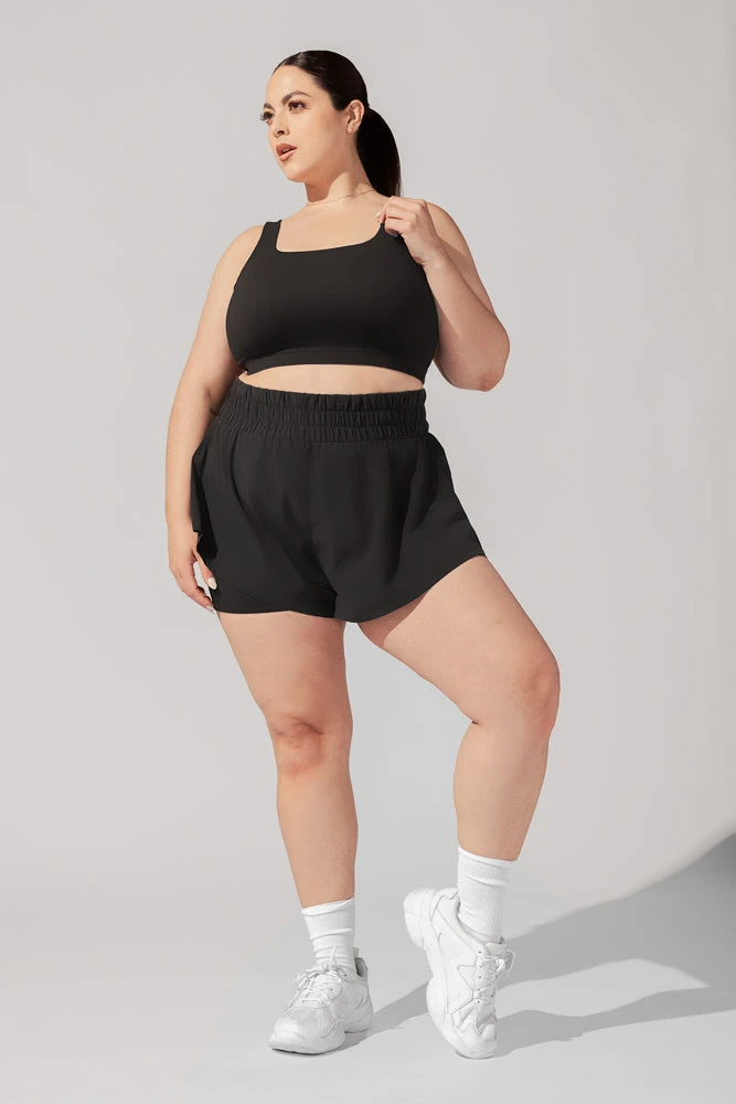 High Waisted Supershort™ - Black - Image 5