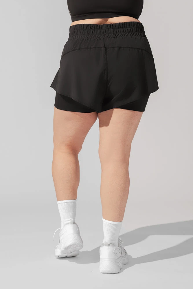 High Waisted Supershort™ - Black - Image 6