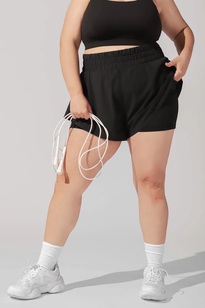 High Waisted Supershort™ - Black - Image 4