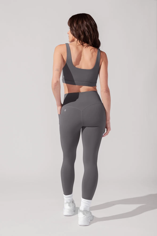 Supersculpt⢠Leggings With Pockets (Pet Hair Resistant) - Slate - Image 8