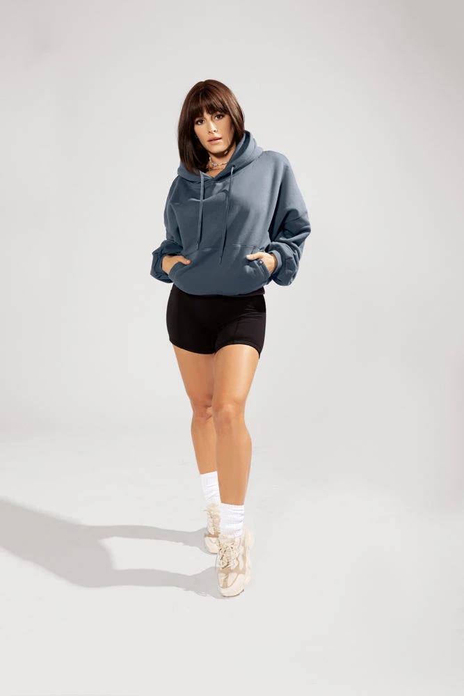 Pullover Cloud Hoodie - Denim Blue - Image 6