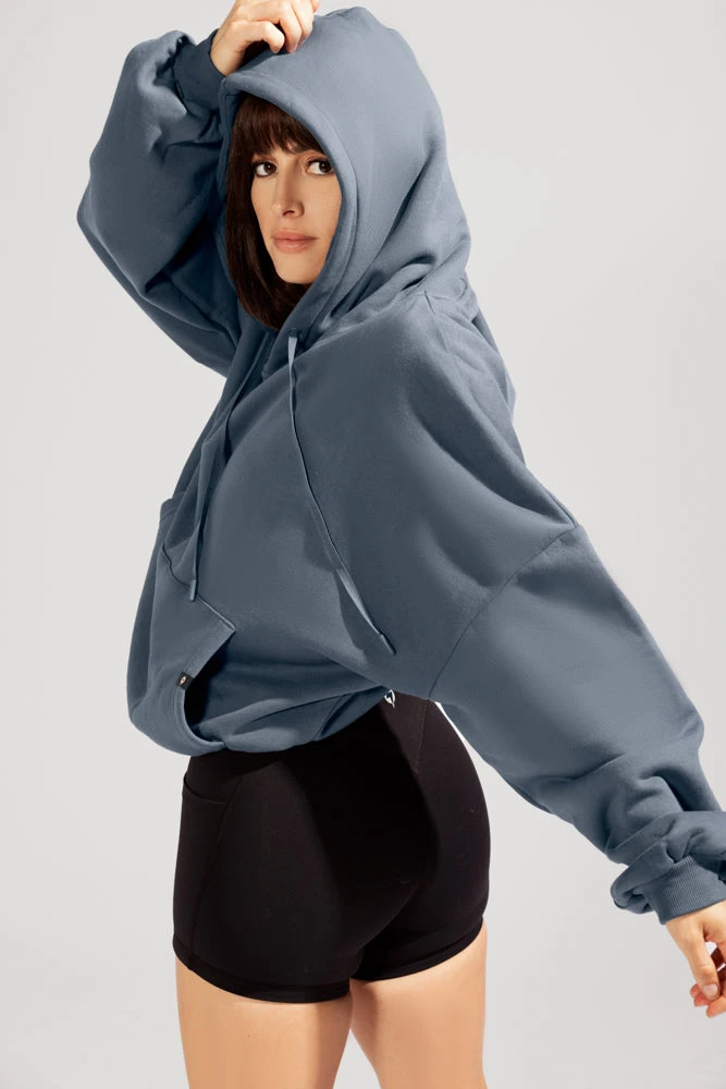 Pullover Cloud Hoodie - Denim Blue - Image 7