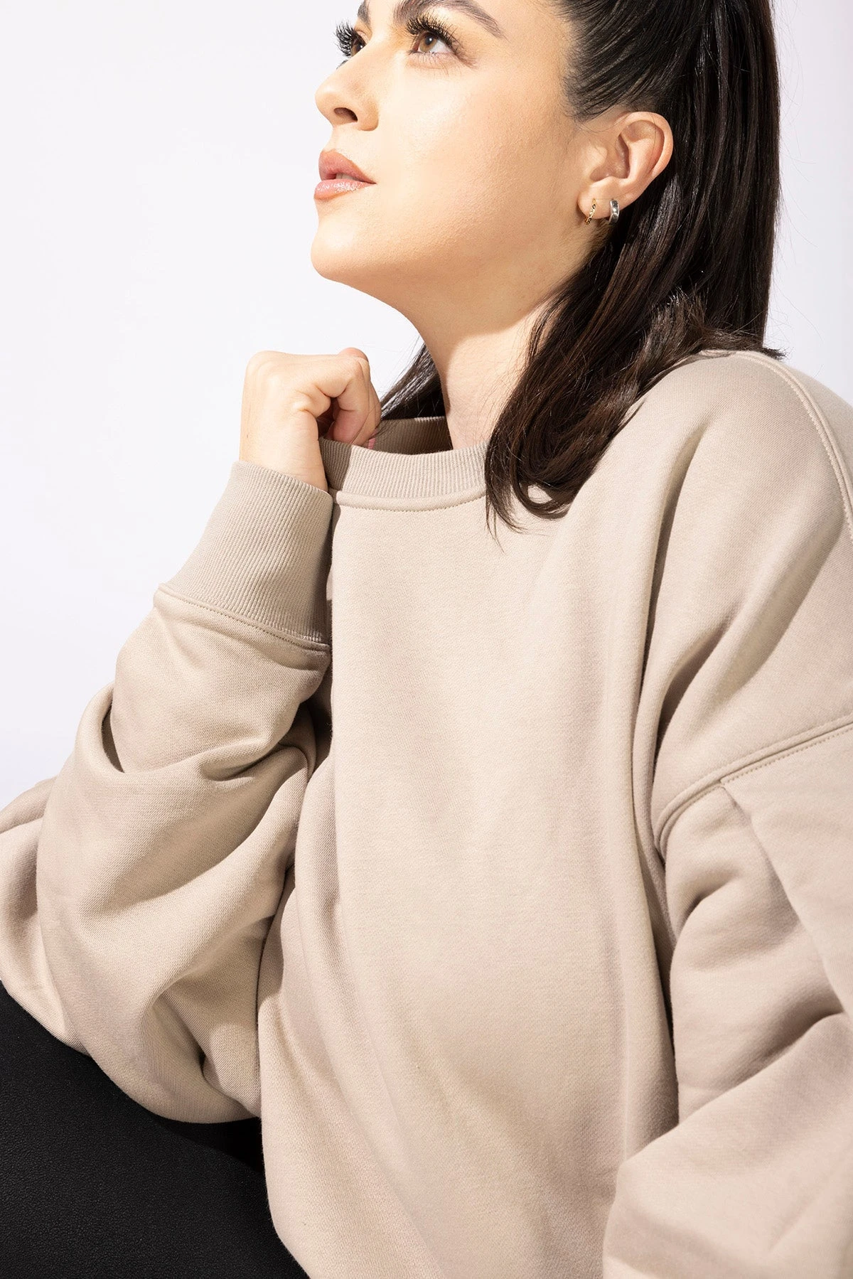 Brunch Sweater - Warm Taupe - Image 6