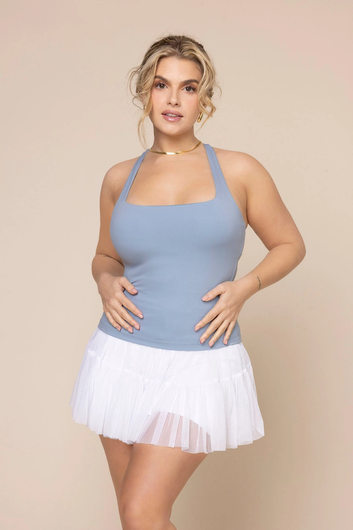 Audrey Tank - Blue Storm - Image 4