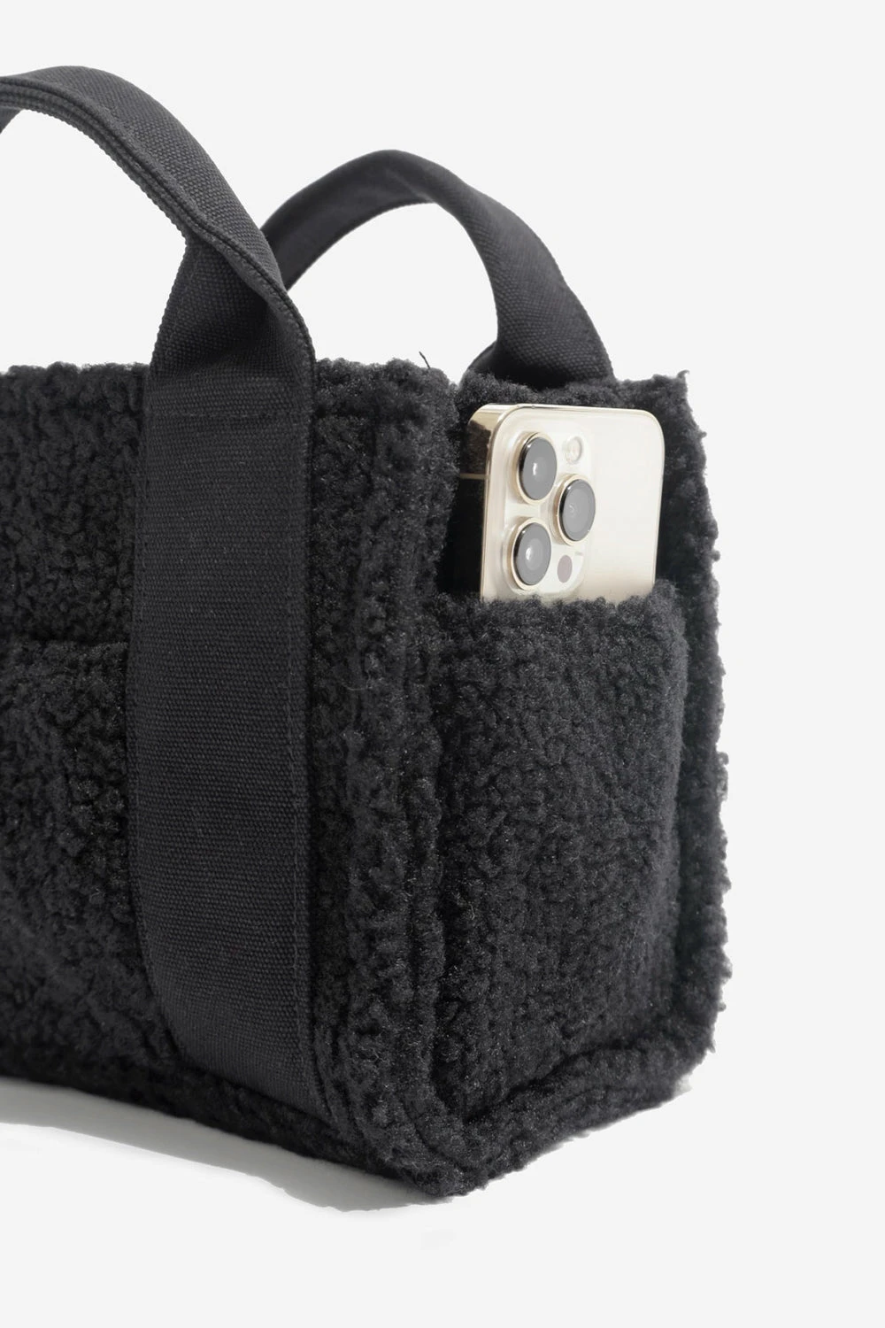 Baby Sherpa Sloane Tote - Black - Image 7