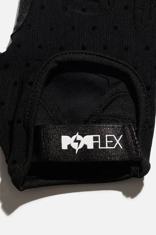Luxe Mesh Training Gloves - Black Dot - Image 10