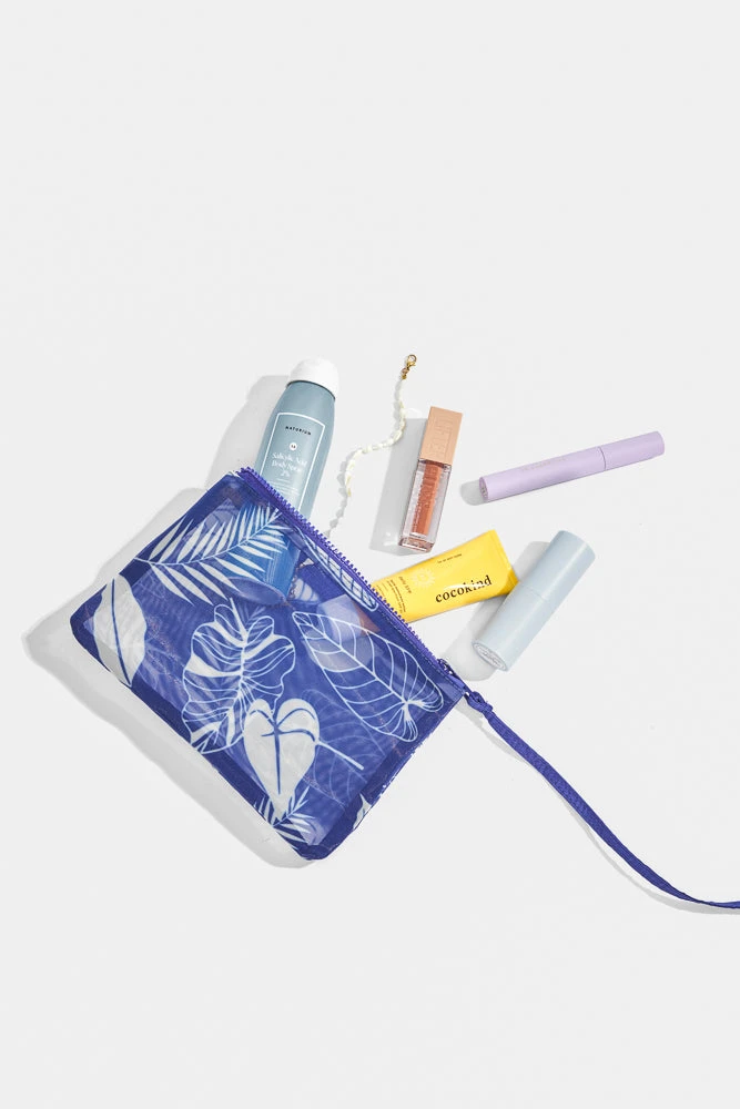 Big Beach Carryall Bag - Blue Palm - Image 12