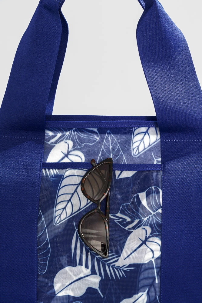Big Beach Carryall Bag - Blue Palm - Image 10