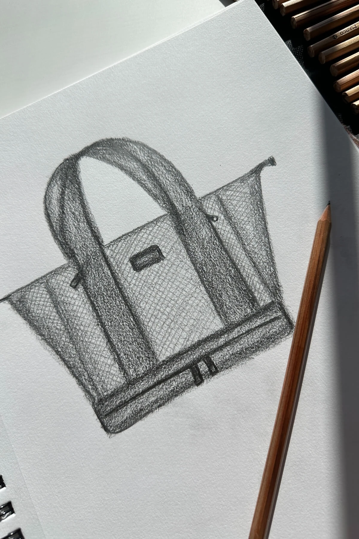 Big Beach Carryall Bag - Blue Palm - Image 3