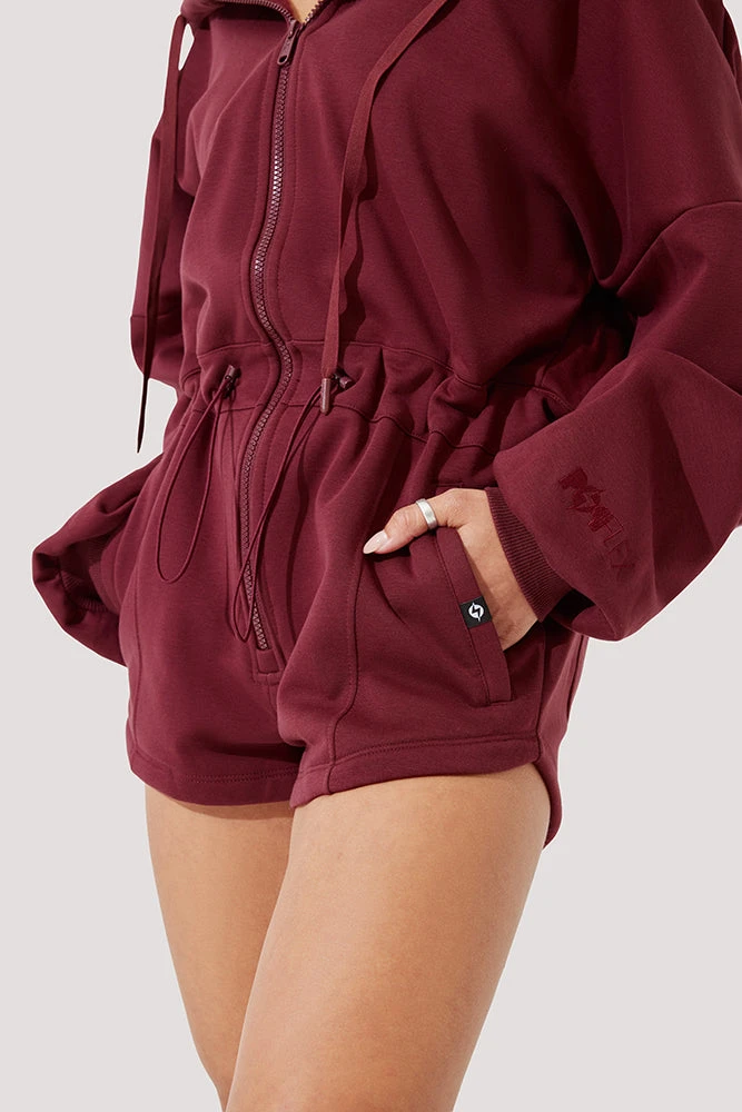 Cloud Romper - Red Wine - Image 4