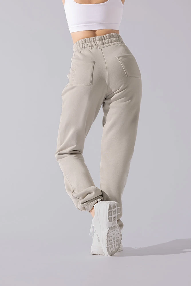 Cloud Rollover Sweatpant - Seashell - Image 6