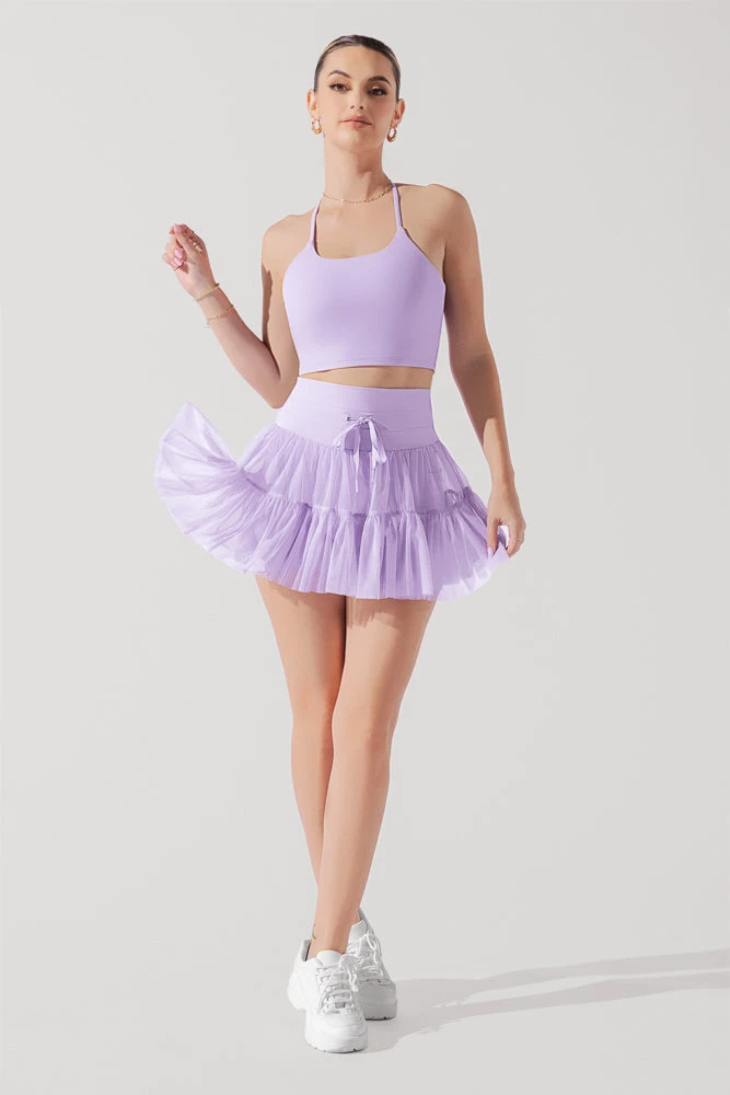 Pirouette Tiered Skort - Digital Lavender - Image 6