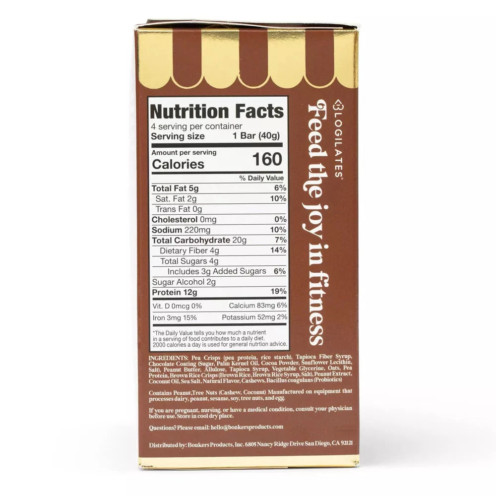 Sculpt & Debloat Protein Bar (4-pack) - Chocolate Peanut Butter - Image 4