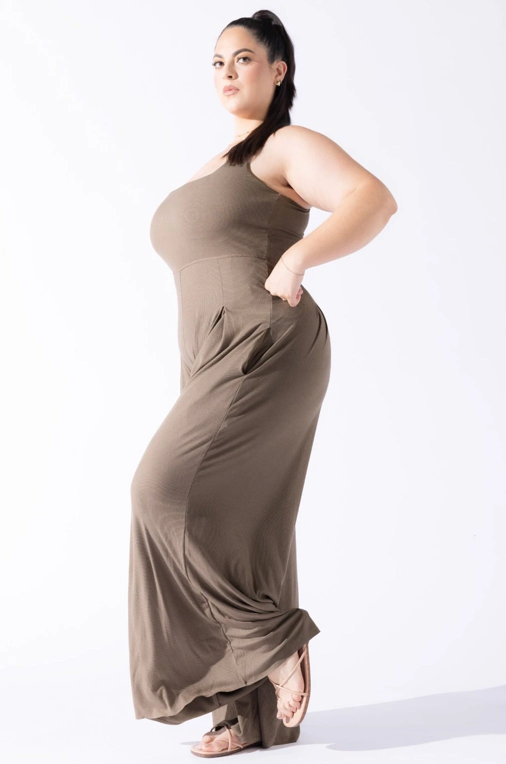 Go With The Flow Jumpsuit - Leafless Tree - Image 5