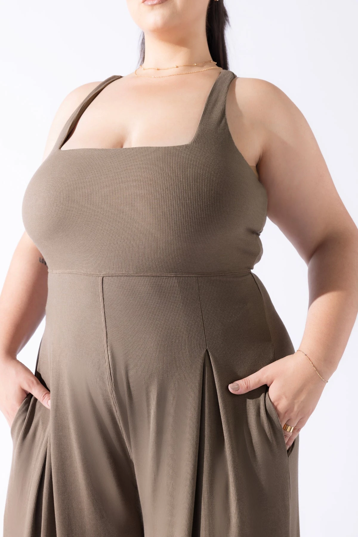 Go With The Flow Jumpsuit - Leafless Tree - Image 2