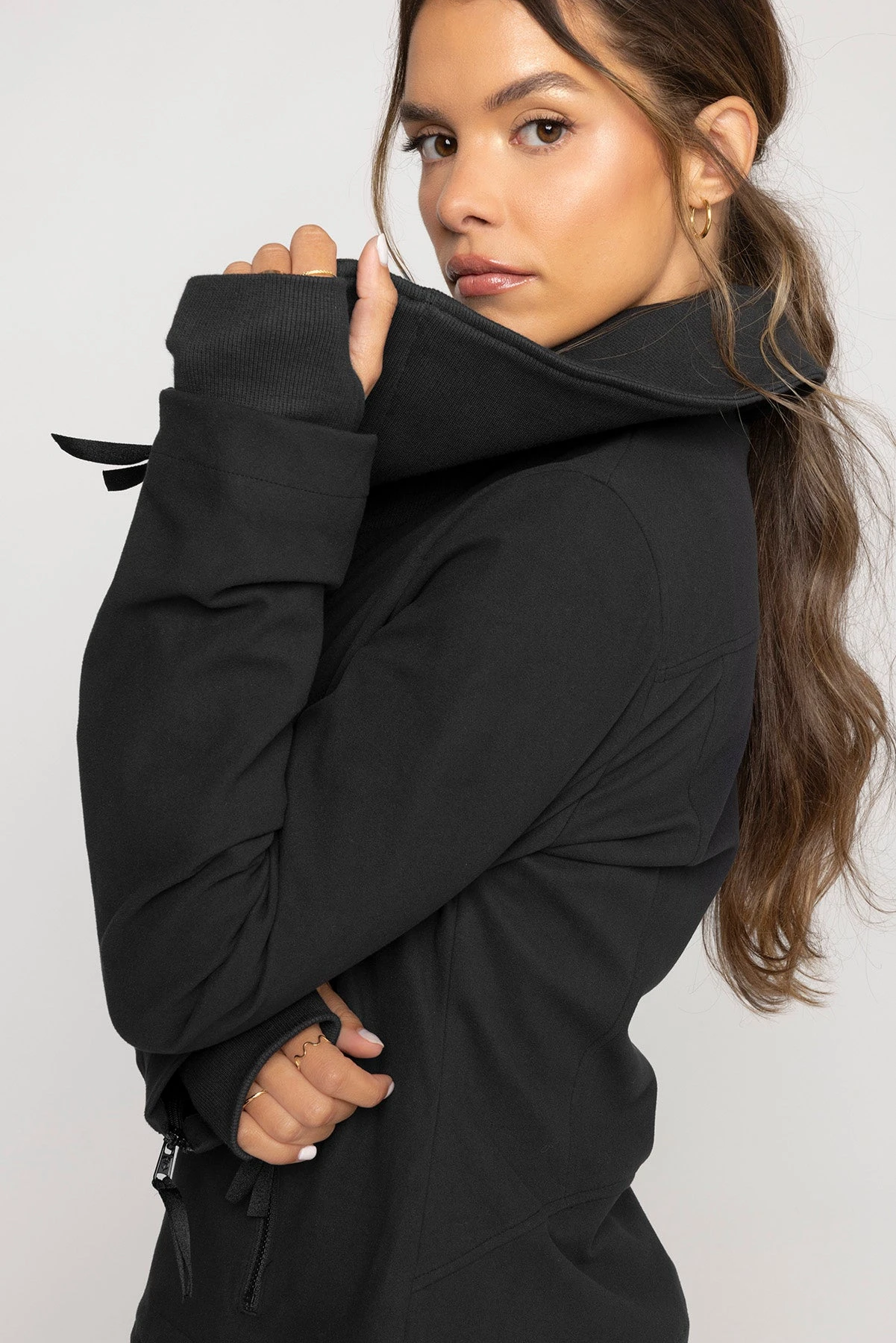 Heart Racer Moto Jacket - Black - Image 7