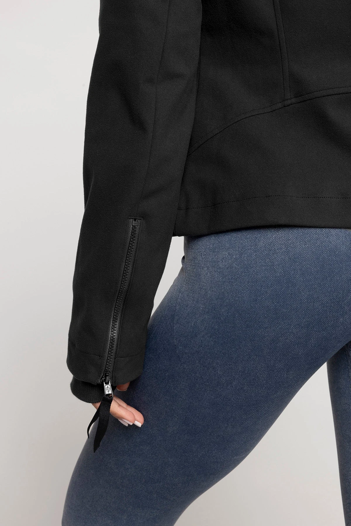 Heart Racer Moto Jacket - Black - Image 6