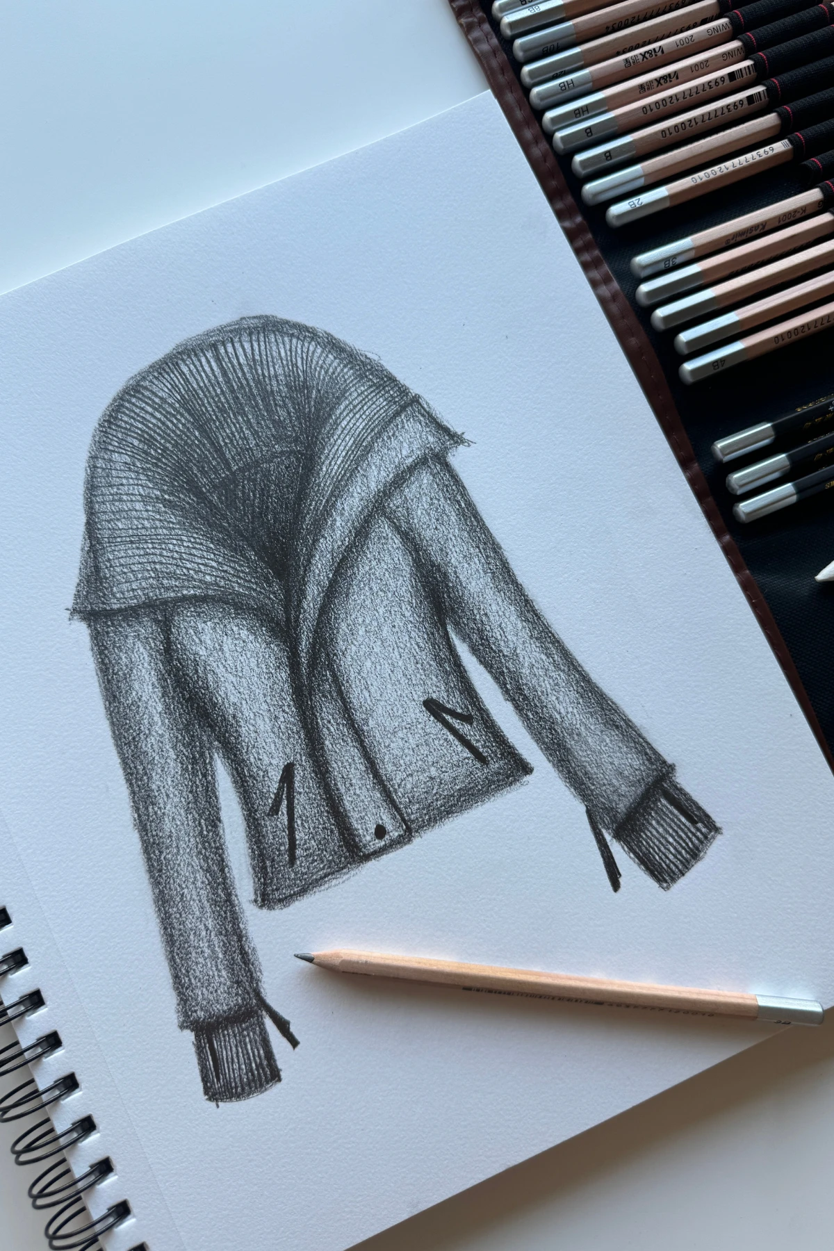 Heart Racer Moto Jacket - True Blue - Image 3