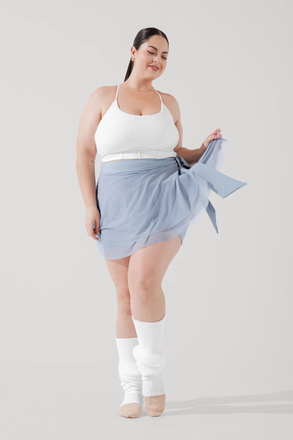 Juliet Wrap Skort - Blue Storm - Image 10