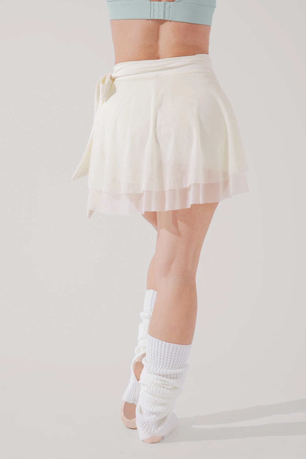 Juliet Wrap Skort - Coconut Cream - Image 9