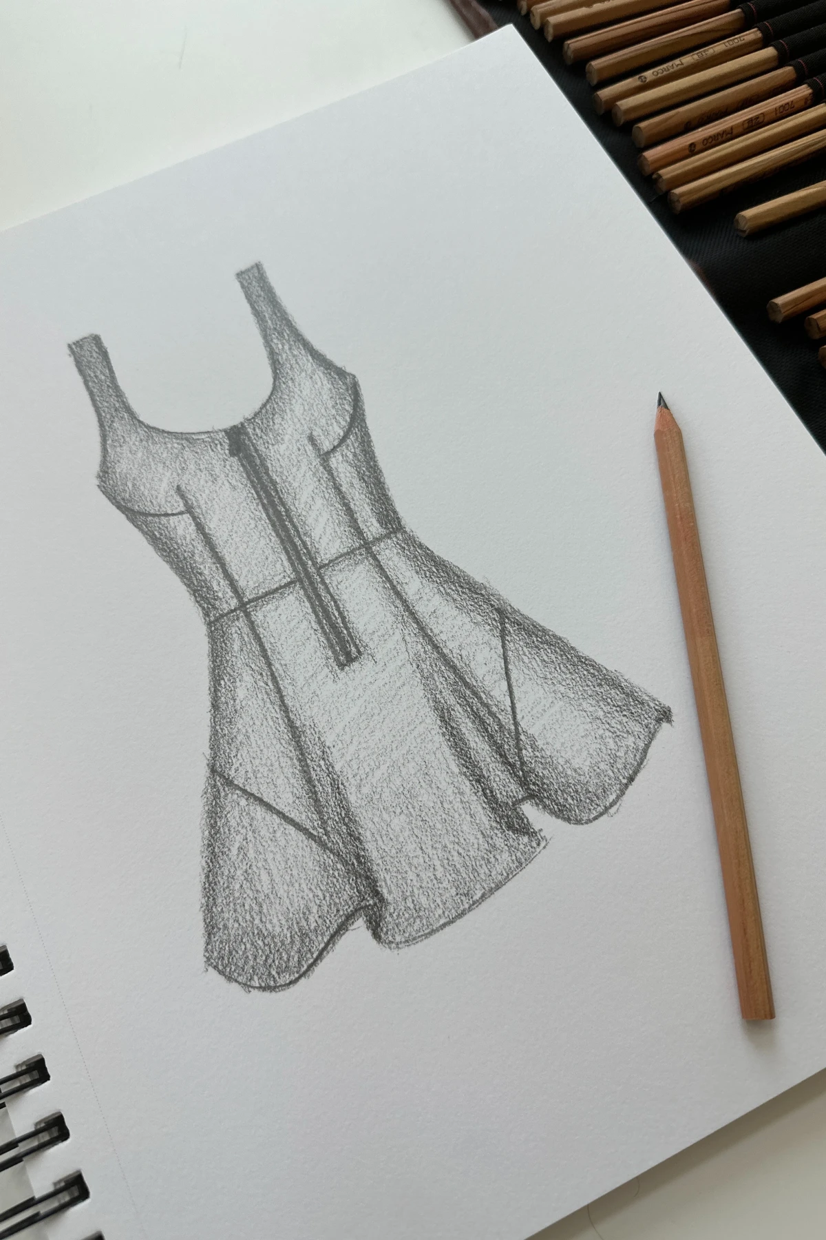 Matchpoint Workout Dress With Zipper - Dusty Mauve - Image 3