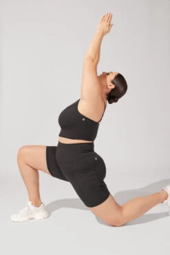 Supersculpt™ Biker Short With Pockets - Black