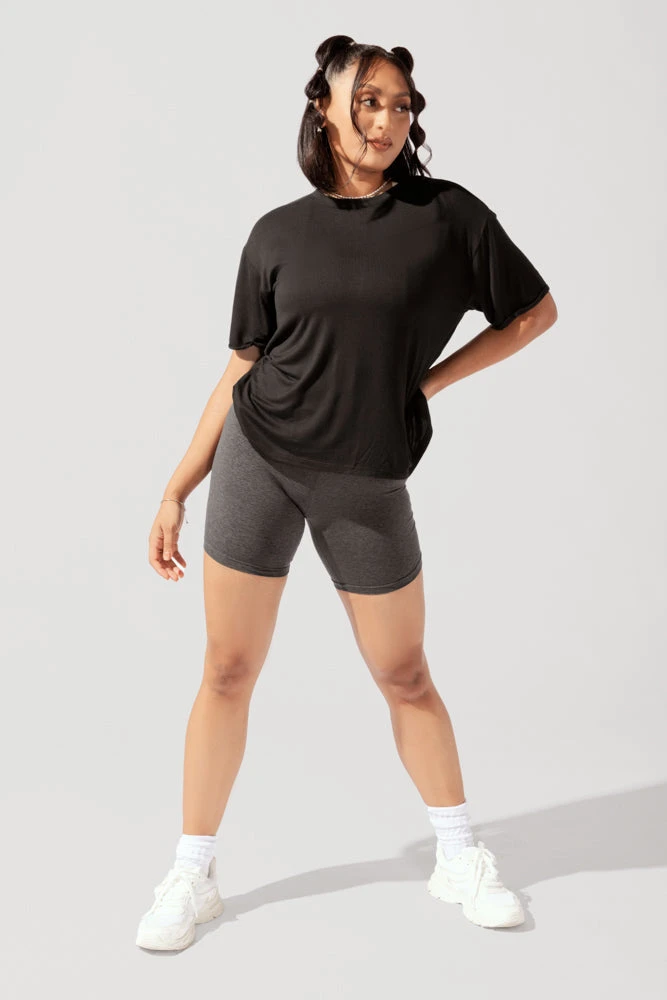 Perfect Boyfriend Tee - Black - Image 4