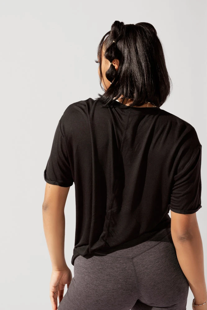 Perfect Boyfriend Tee - Black - Image 2