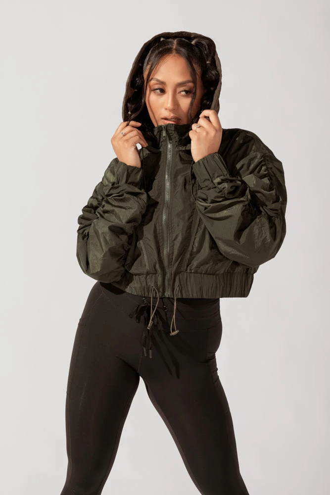 Whimsical Breeze Windbreaker - Forest Night - Image 4