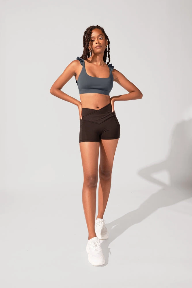 Crisscross Hourglass® Booty Short - Black - Image 2