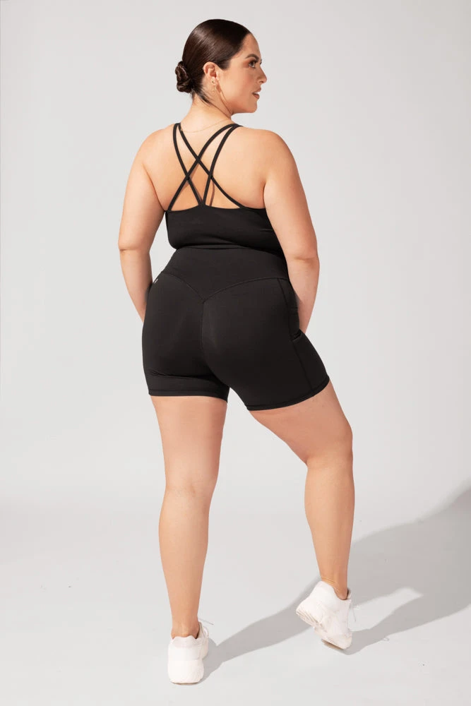Crisscross Hourglass® Booty Short - Black - Image 8