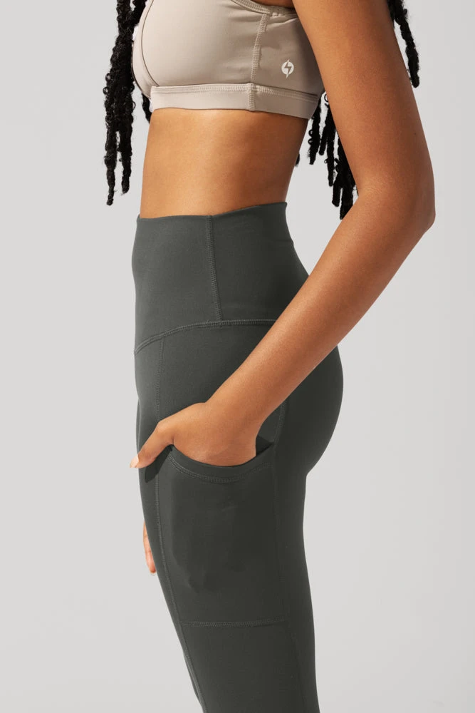 Supersculpt⢠Leggings With Pockets - Forestwood - Image 2