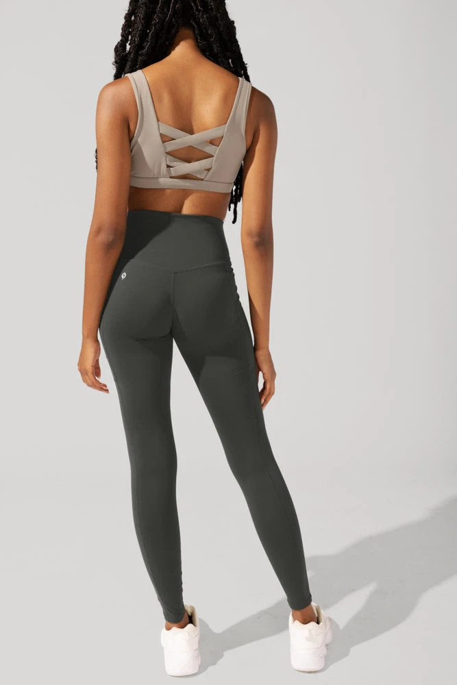 Supersculpt⢠Leggings With Pockets - Forestwood - Image 4