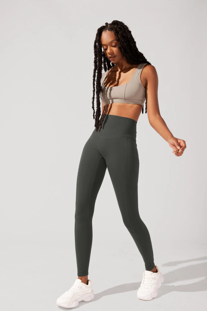 Supersculpt⢠Leggings With Pockets - Forestwood - Image 3