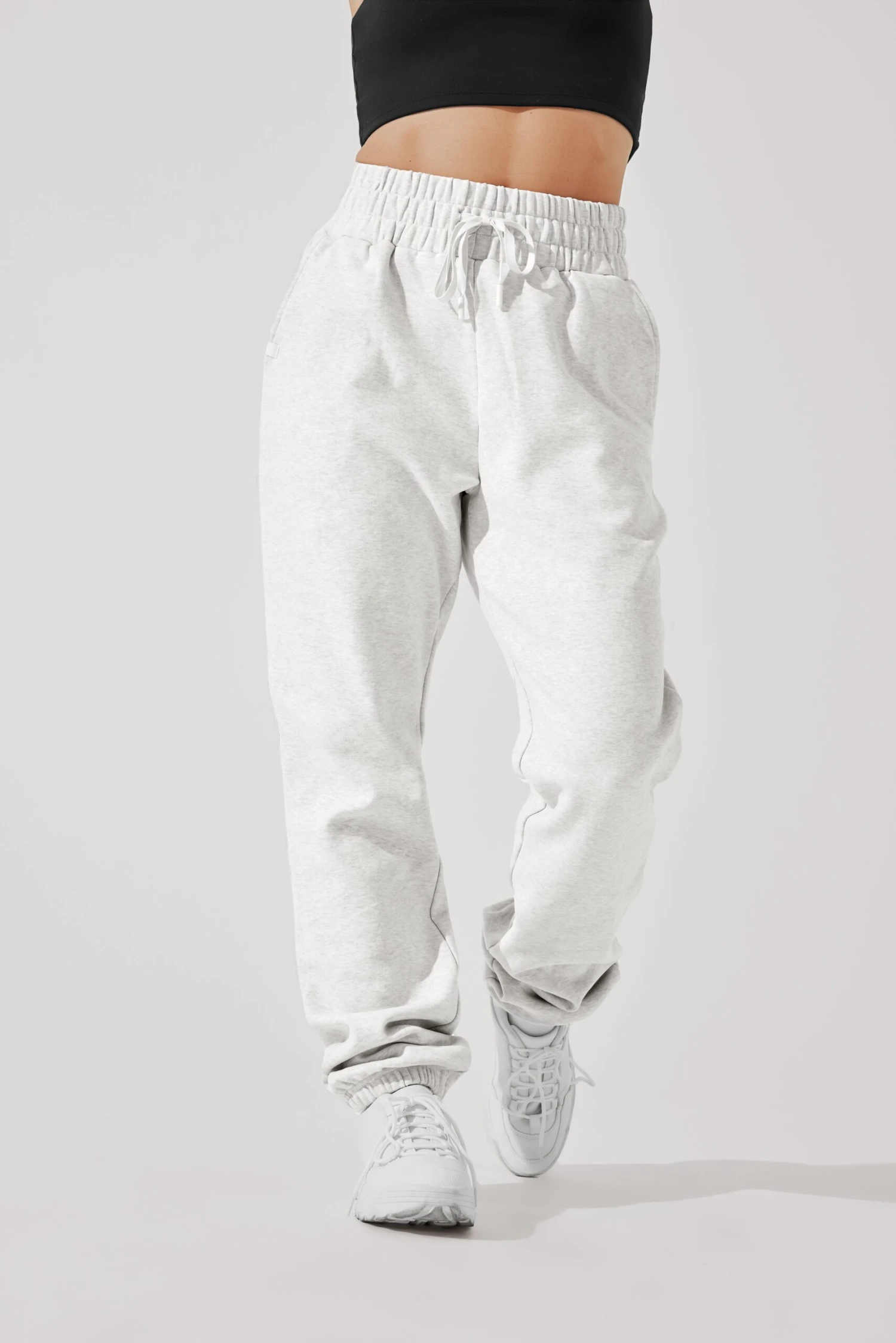 Ooey Gooey Sweatpant - Light Heather Grey - Image 7