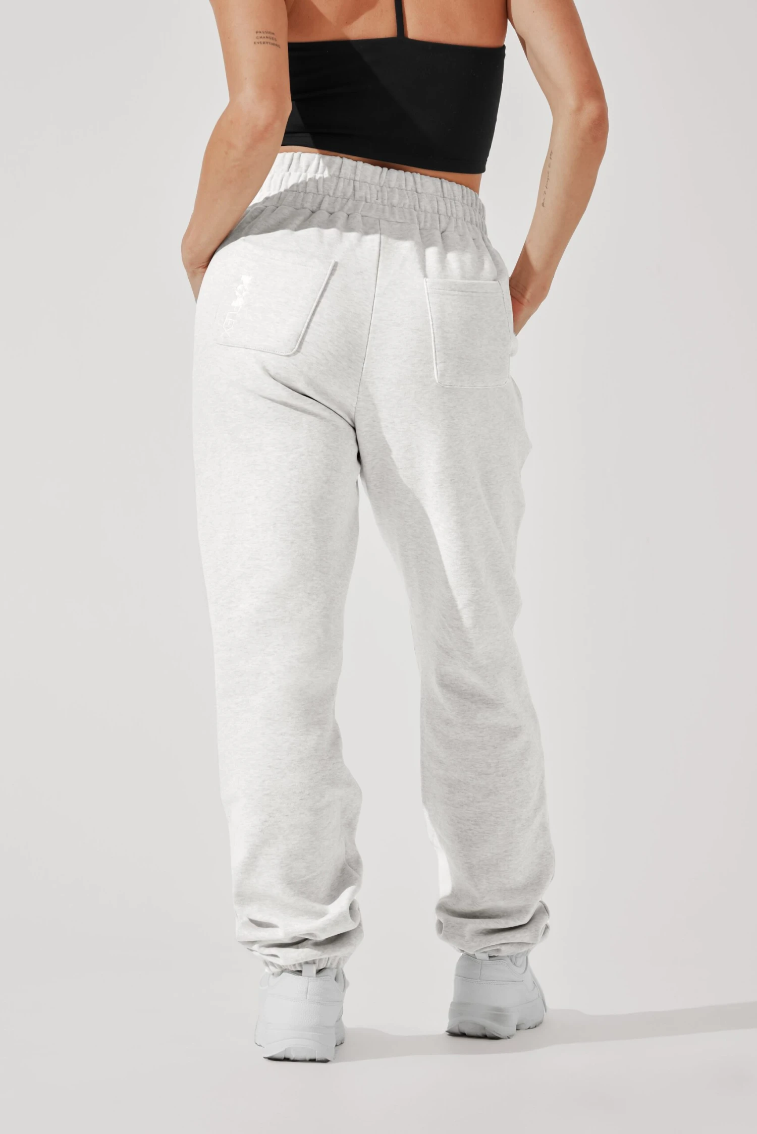 Ooey Gooey Sweatpant - Light Heather Grey - Image 6