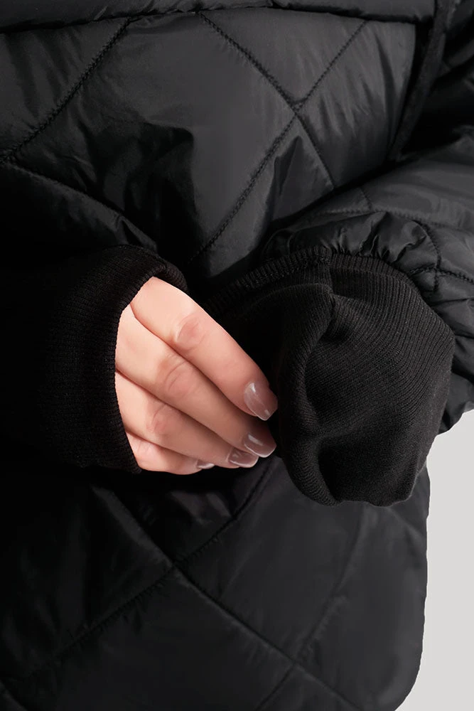 Pillow Packable Puffer Jacket - Black - Image 5