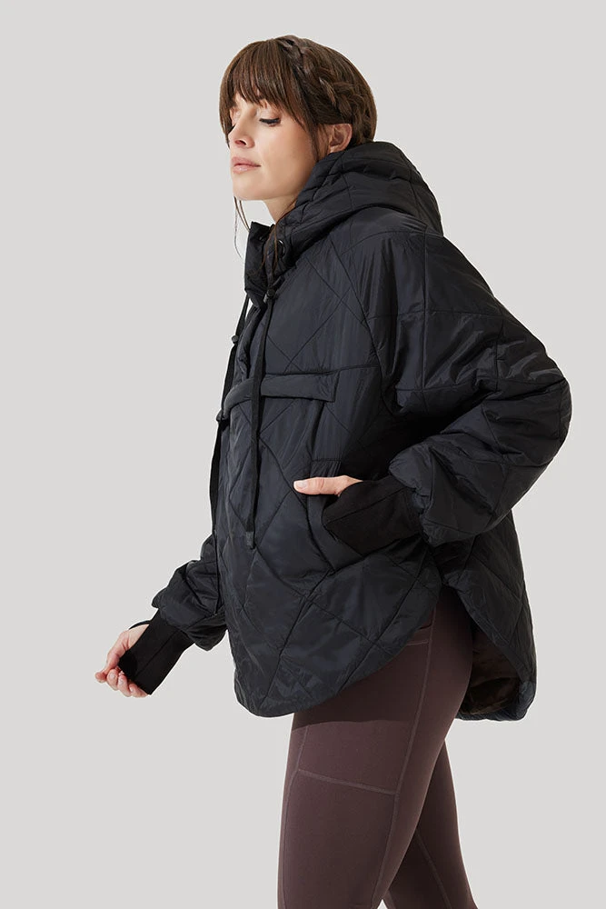 Pillow Packable Puffer Jacket - Black - Image 6