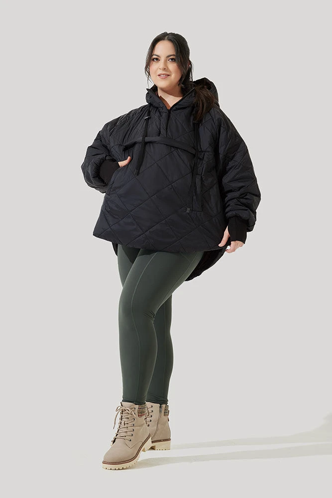 Pillow Packable Puffer Jacket - Black - Image 10