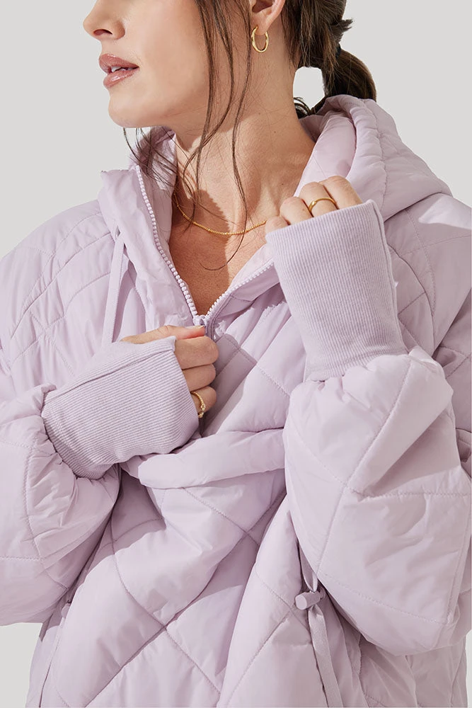 Pillow Packable Puffer Jacket - Orchid Ice - Image 10