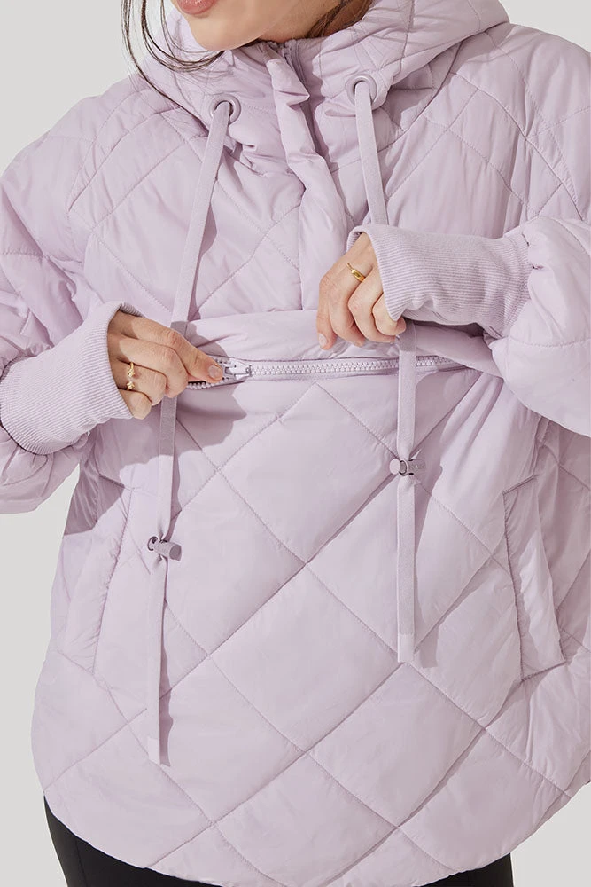 Pillow Packable Puffer Jacket - Orchid Ice - Image 5