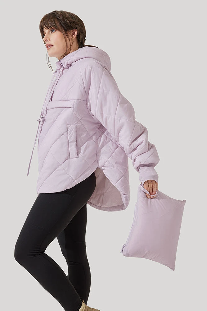 Pillow Packable Puffer Jacket - Orchid Ice - Image 4
