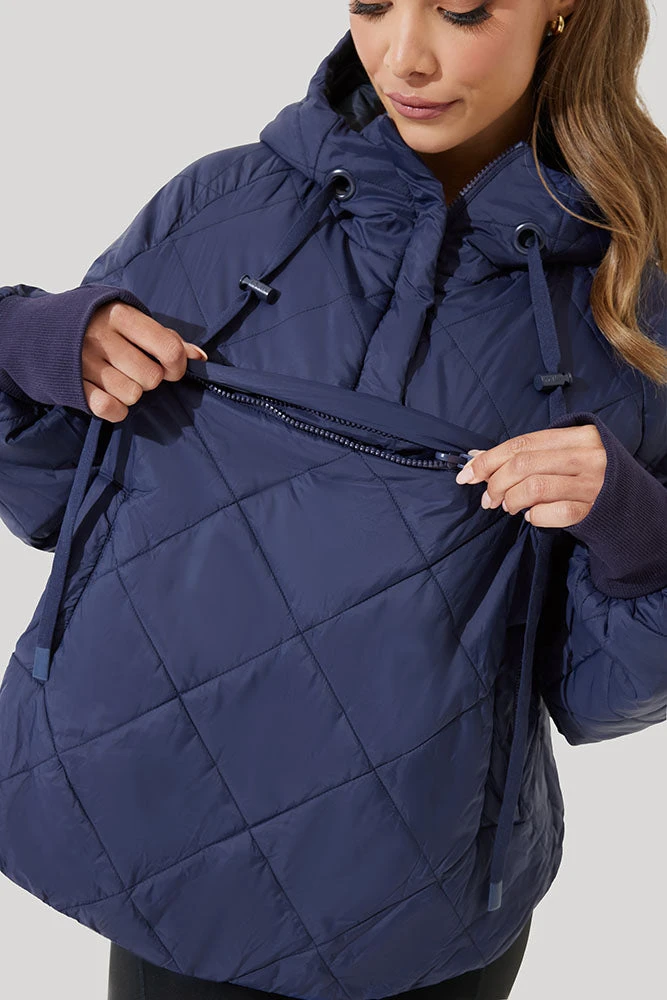 Pillow Packable Puffer Jacket - Peacoat Navy - Image 4