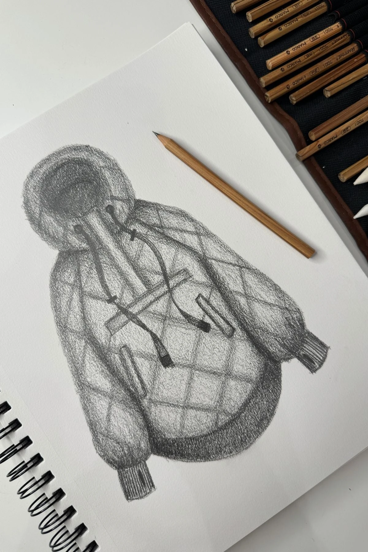 Pillow Packable Puffer Jacket - Black - Image 3