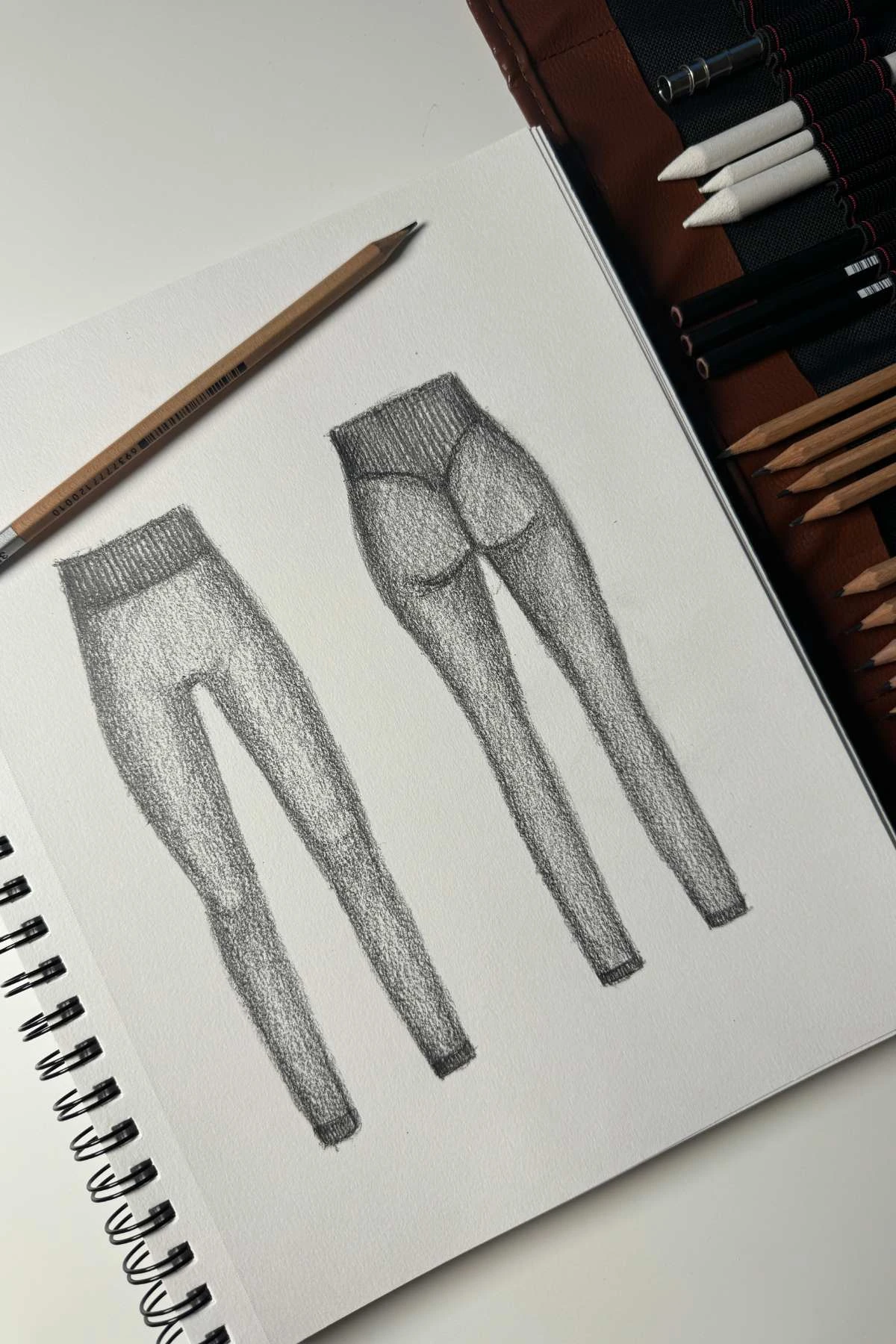 Supersculpt™ Seamless Leggings - Garnet - Image 3