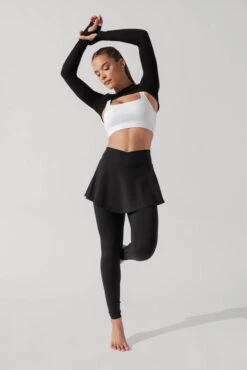 Crisscross HourglassĀ® Sklegging - Black