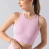 Sweat Sesh Crop Top - Bubblegum